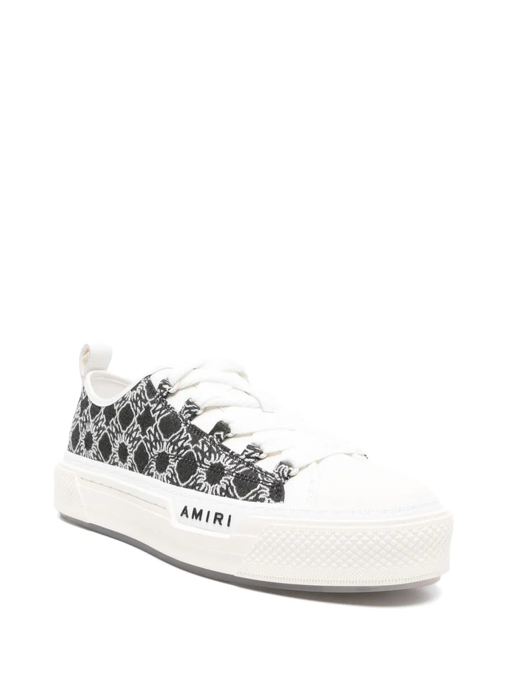 Amiri Ma Jacquard Low Sneakers