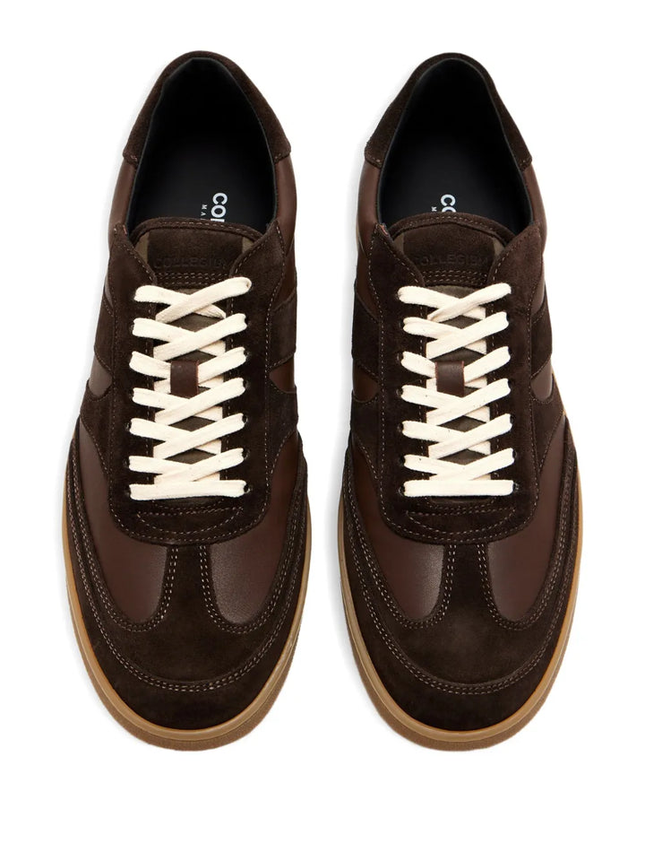 Collegium Pillar Court Ii Suede Sneakers