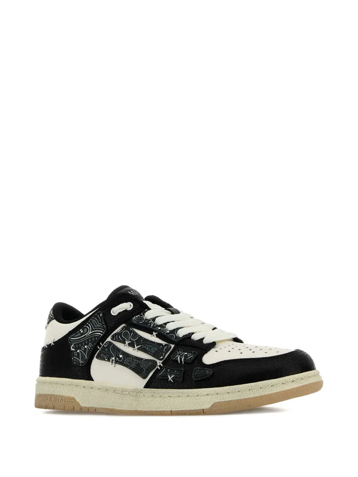 Amiri Contrast Panel Low-Top Sneakers