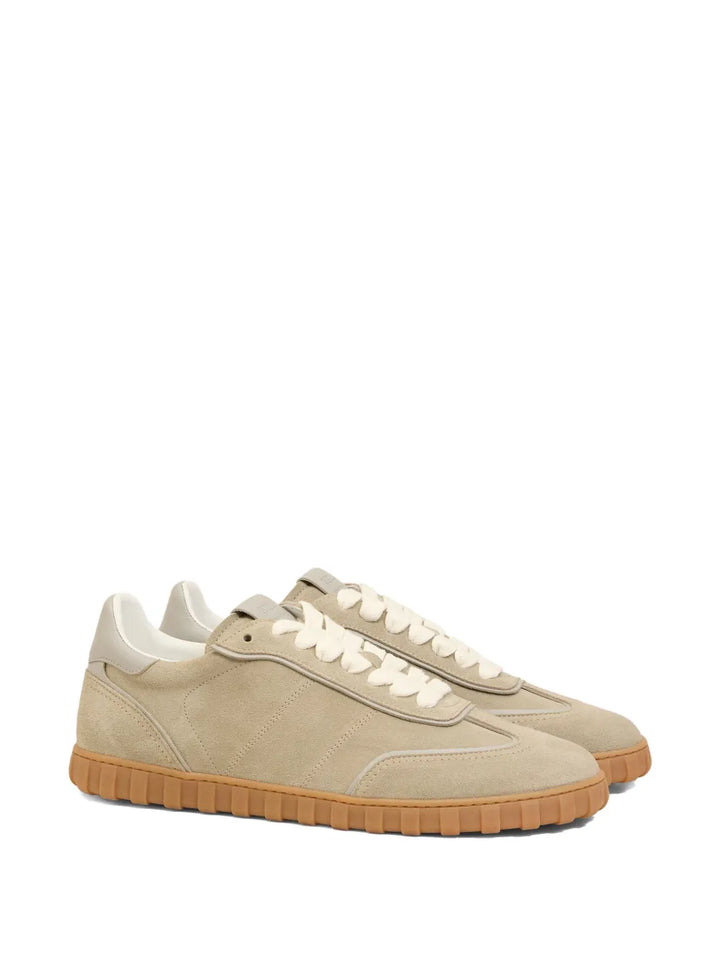 Ami Paris Step Leather Low-Top Sneakers