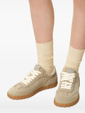 Ami Paris Step Leather Low-Top Sneakers