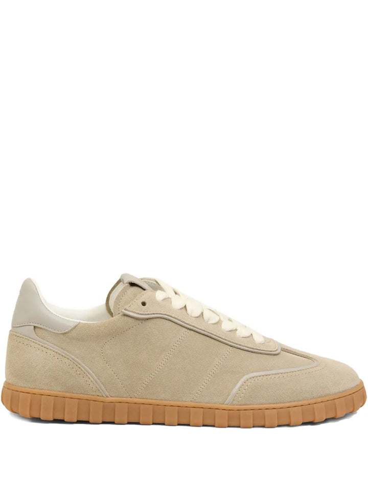 Ami Paris Step Leather Low-Top Sneakers