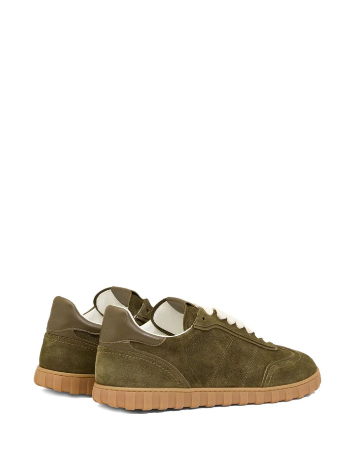 Ami Paris Step Leather Low-Top Sneakers