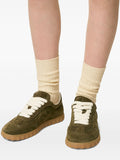 Ami Paris Step Leather Low-Top Sneakers