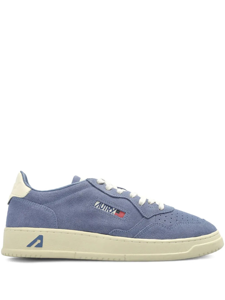 Autry Medalist Low Perforated Suede Sneakers