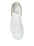 Alexander Mcqueen Tread Slick Snakeskin-Embellished Sneakers