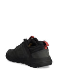 Caterpillar Lace-Up Panelled Trainers