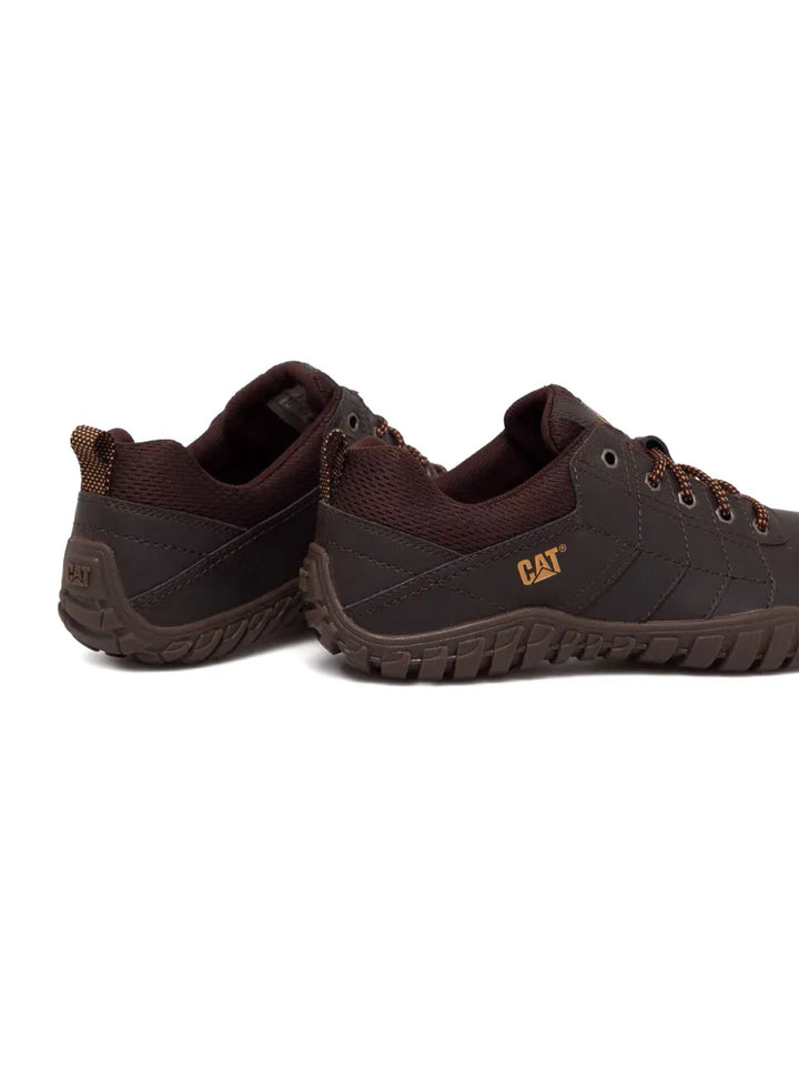 Caterpillar Instruct Lace-Up Mesh-Panel Sneakers