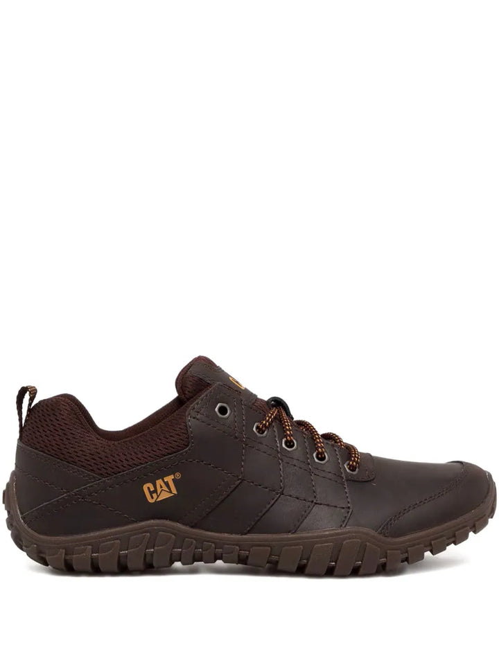 Caterpillar Instruct Lace-Up Mesh-Panel Sneakers