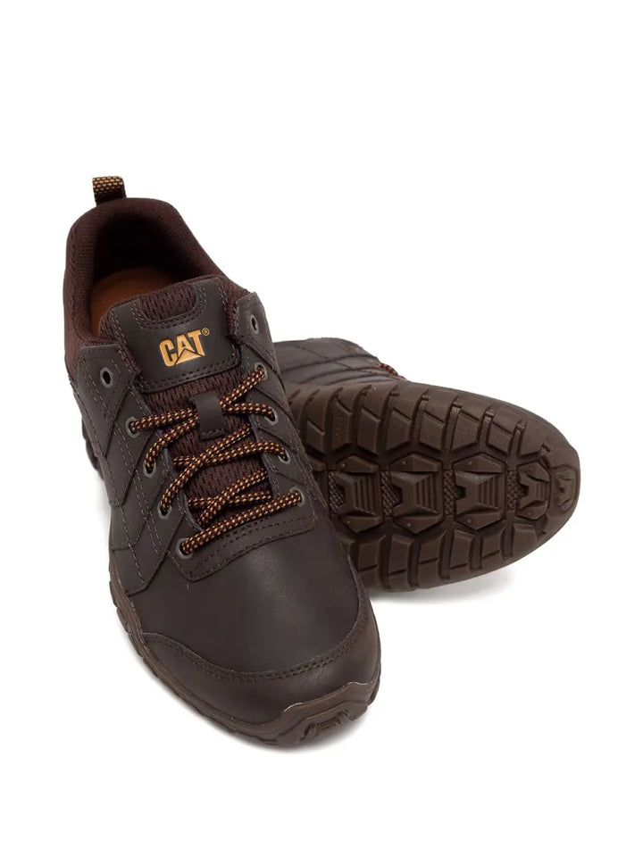 Caterpillar Instruct Lace-Up Mesh-Panel Sneakers