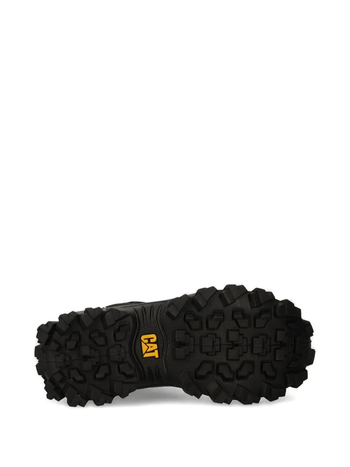 Caterpillar Pull-Tab Panelled Lace-Up Sneakers