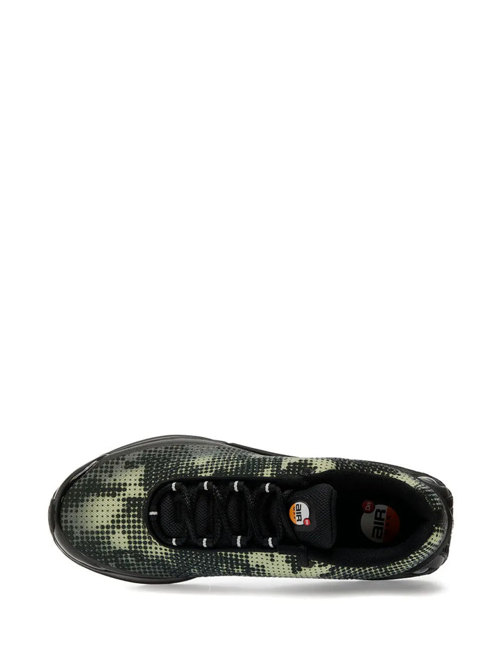 Air Max Dn Black/Olive Aura/Medium Olive/Metallic Silver Sneakers