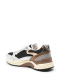 Autry Hyperway Metallic Leather Mesh Sneakers