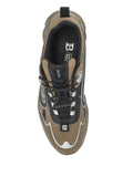 Balmain Cosmic Dust Panelled Sneakers