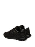 Bally Outline Grained Leather Ribbon Sneakers