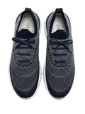 Brunello Cucinelli Knitted Lace-Up Sneakers