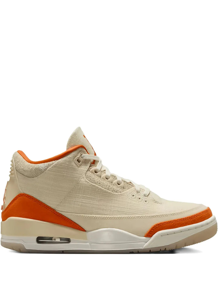Air Jordan 3 Orange Trance/Sail-Starfish Sneakers