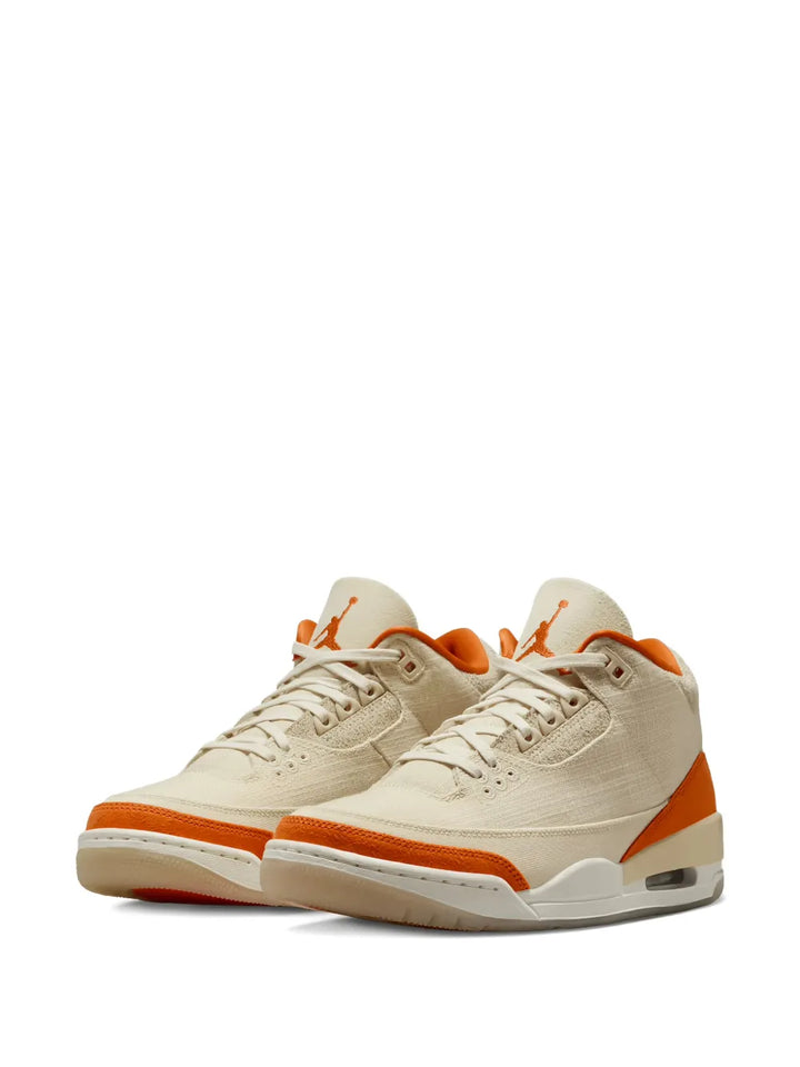 Air Jordan 3 Orange Trance/Sail-Starfish Sneakers