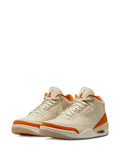 Air Jordan 3 Orange Trance/Sail-Starfish Sneakers