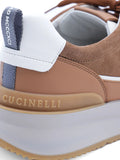Brunello Cucinelli Suede Leather Sneakers