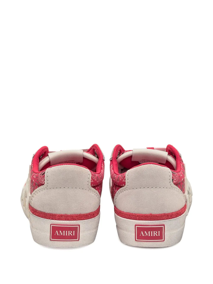 Amiri Bandana Skate Paisley-Print Trainers