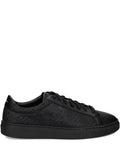 Boss Patterned Leather Sneakers