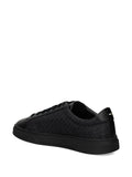 Boss Patterned Leather Sneakers