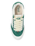 Casablanca Suede Leather Panelled Sneakers