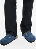 Birkenstock Boston Buckle Suede Slip-Ons