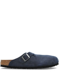 Birkenstock Boston Buckle Suede Slip-Ons