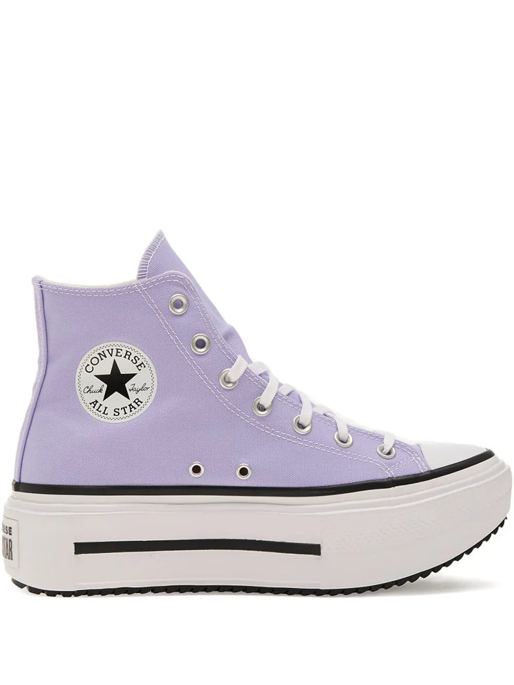 Converse All Star Lift Double Stack Platform High-Top Sneakers