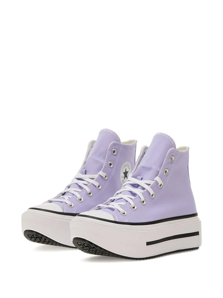 Converse All Star Lift Double Stack Platform High-Top Sneakers
