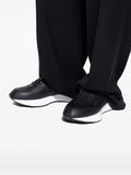 Alexander Mcqueen Leather Logo Trainers