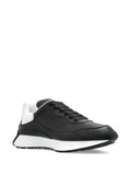 Alexander Mcqueen Leather Logo Trainers