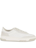 Boss Leather Lace-Up Low-Top Sneakers