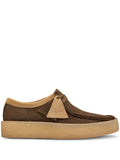 Clarks Originals Wallabee Cup Dark Green Nubuck Sneakers