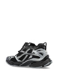 Balenciaga Lace-Up Metallic Trainers