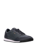 Boss Logo-Detail Leather Sneakers