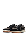 Air Jordan Retro 1 Low Se Black Denim Sneakers