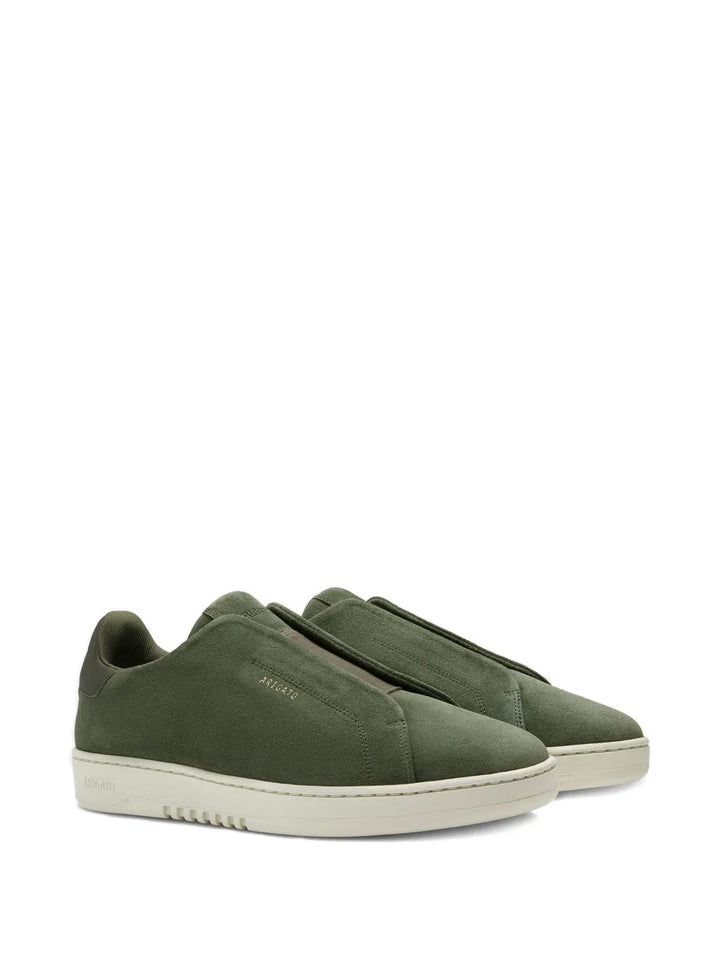 Axel Arigato Dice Laceless Elastic-Panel Suede-Textured Sneakers