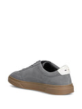 Boss Suede Leather Low-Top Sneakers