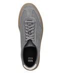 Boss Suede Leather Low-Top Sneakers