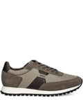 Boss Suede Leather Panel Sneakers