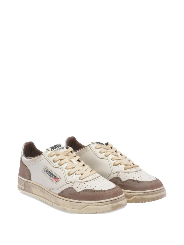 Autry Medalist Super Vintage Leather Sneakers