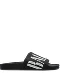 Balenciaga Logo-Print Slides