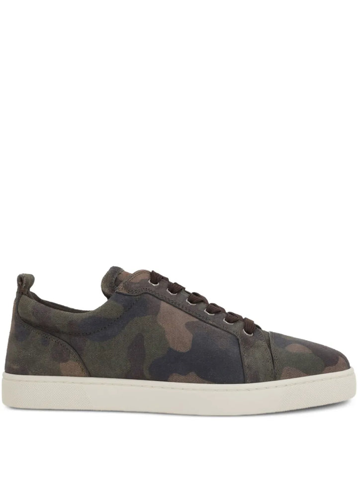 Christian Louboutin Camouflage-Pattern Sneakers