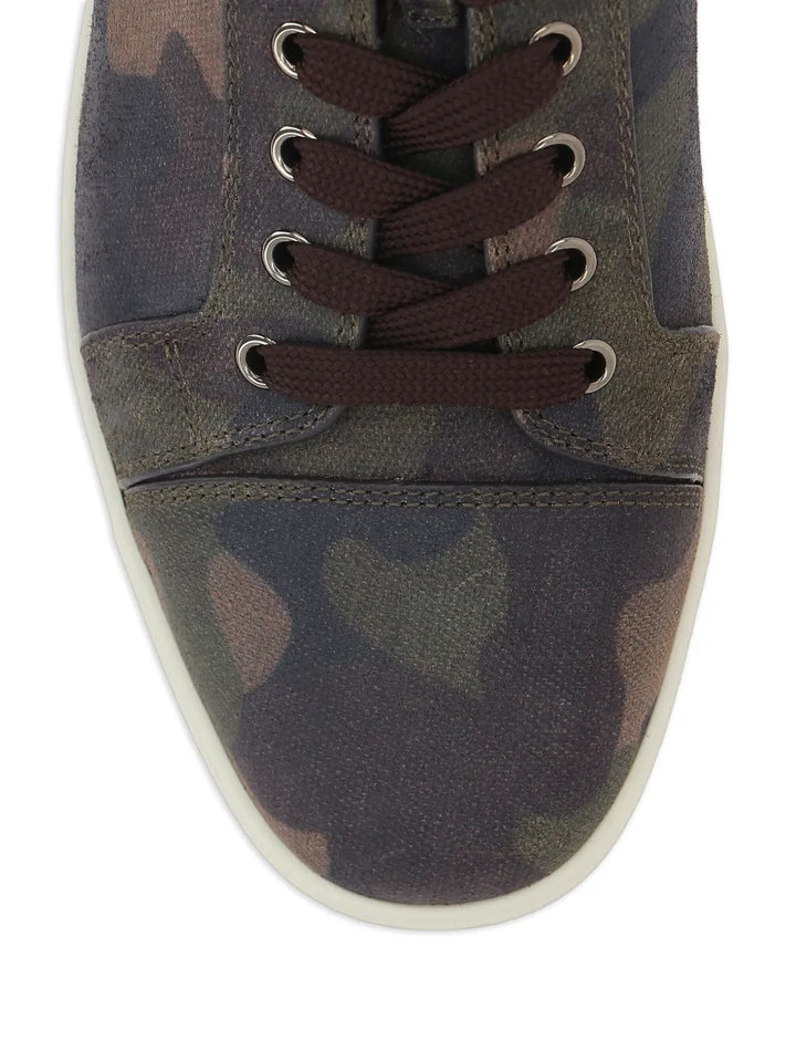 Christian Louboutin Camouflage-Pattern Sneakers