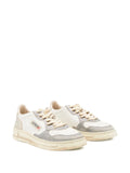 Autry Medallist Lace-Up Leather Sneakers
