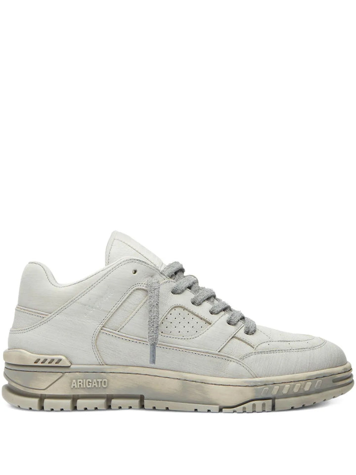 Axel Arigato Area Lo Perforated Leather Sneakers