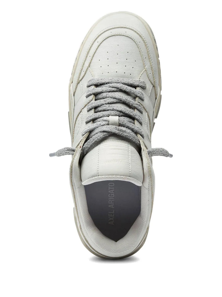 Axel Arigato Area Lo Perforated Leather Sneakers